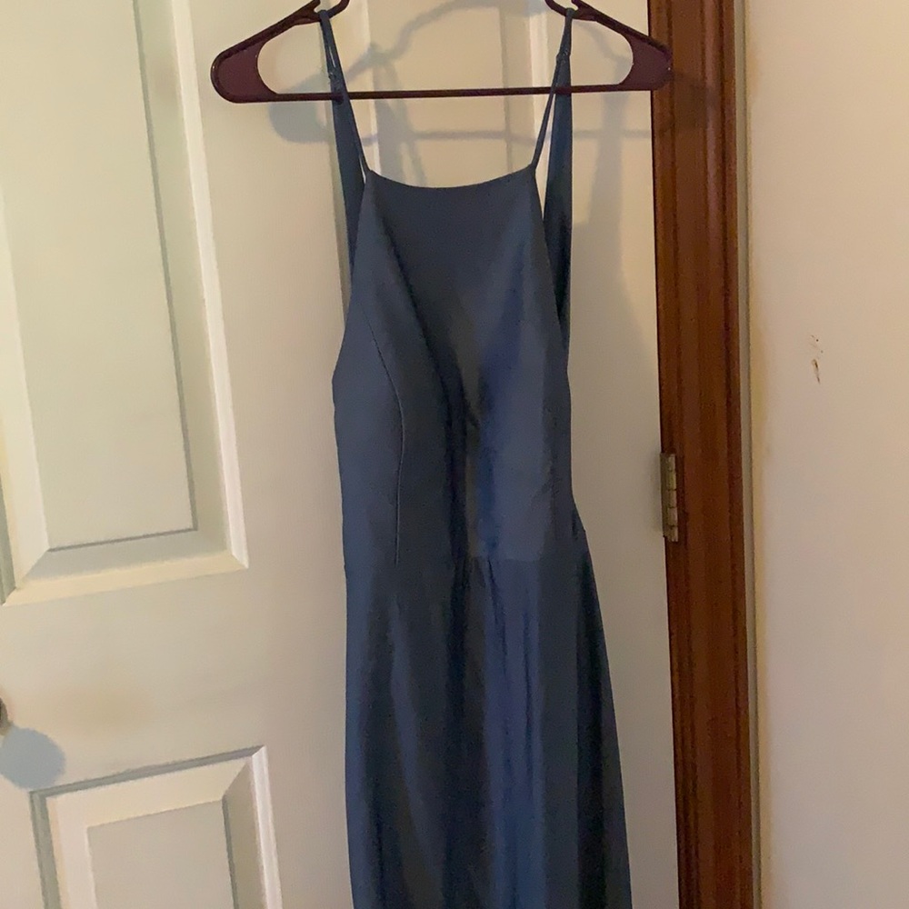Light blue prom dress